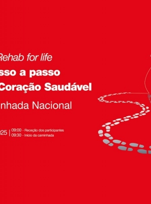 Mais de 500 sobreviventes de Enfarte Agudo do Miocárdio caminham pela saúde do coração