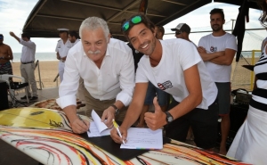 Autarquia apoia Portimão Surf Clube (Protocolo - Balneários na Praia da Rocha)