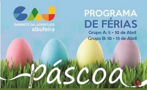 GAJ PREPARA PROGRAMA DE FÉRIAS DA PÁSCOA PARA JOVENS DE ALBUFEIRA