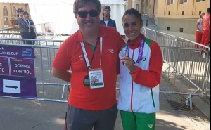Ana Cabecinha conquista medalha  de prata na Taça da Europa