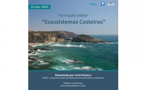 MUNICÍPIO DE ODEMIRA PROMOVE FORMAÇÃO ONLINE SOBRE «ECOSSISTEMAS COSTEIROS»