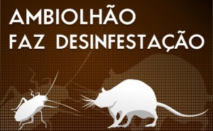 Ambiolhão procede a campanha  de desinfestação contra ratos e baratas