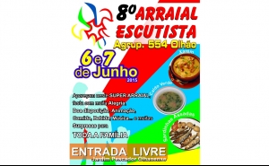 Arraial Escutista nos dias 6 e 7 de junho no Jardim Pescador Olhanense