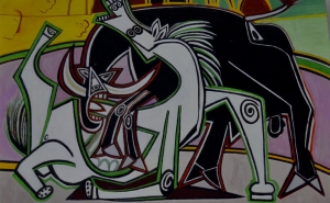 «Um Olhar sobre a obra de Picasso» de João Pedro Tavares em Quarteira