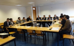 NELSON DE SOUZA DESLOCOU-SE A FARO PARA CONHECER O PROJETO DO POLO TECNOLÓGICO