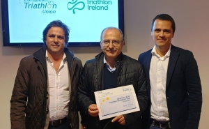 TRIATLO DE QUARTEIRA PRESENTE NA GALA «RACE OF THE YEAR» NA IRLANDA