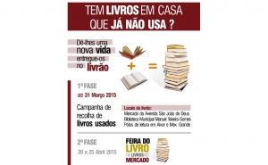 Recolha de livros usados vai reforçar espólio da Biblioteca Municipal Manuel Teixeira Gomes