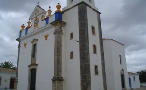 Igreja de São Bartolomeu, matriz de Pechão, no Concelho de Olhão