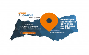 Jantar do PSD Loulé dia 3 de junho para homenagear os seus militantes