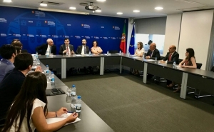 Ministro da Saúde reuniu com Vítor Guerreiro e comitiva são-brasense