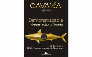 A cavala algarvia vai estar em destaque no Mercado Municipal de Monchique.