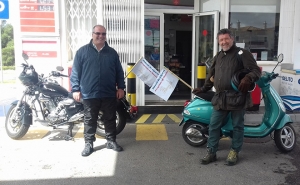 Dois professores de EMRC no Algarve em peregrinação a Fátima de moto