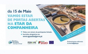ETAR da Companheira de portas abertas a 15 de maio