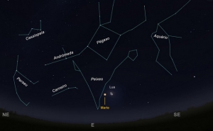 O céu de agosto de 2020
