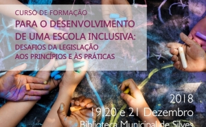«DESENVOLVIMENTO DE UMA ESCOLA INCLUSIVA» É MOTE DE AÇÃO DE FORMAÇÃO, EM SILVES