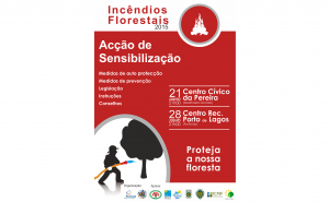 Proteção Civil de Portimão repete ações de sensibilização em período crítico de incêndios florestais