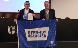 Núcleos de Árbitros do Algarve e Arbitragem Nacional unidos pela campanha de fair-play