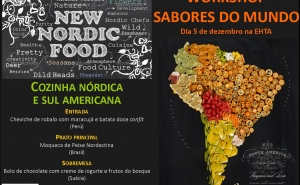 Workshops «Sabores do Mundo» - Nórdica e Sul Americana