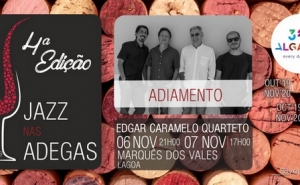 ADIAMENTO DE JAZZ NAS ADEGAS COM EDGAR CARAMELO QUARTETO