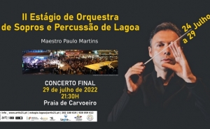 Concerto Final | Estágio de Orquestra de Sopros e Percussão de Lagoa 