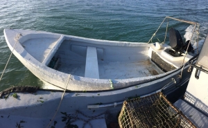 Apreendida arte de pesca com 15 covos e embarcação com registo falso