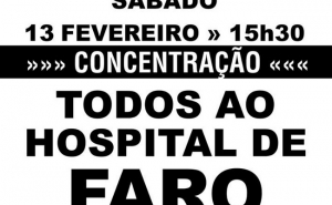 Concentrações no Algarve em defesa do SNS a 11 e 13 de fevereiro