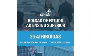 Ourique investe no futuro:39 Bolsas de Ensino Superior Aprovadas