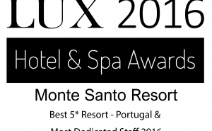 Monte Santo distinguido pelos Lux Hotel & SPA Awards