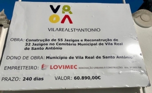 Obras de ampliação do cemitério municipal  de VRSA já estão em curso