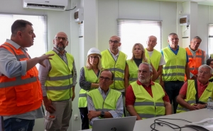Ordem dos Engenheiros - Delegação Distrital de Faro  - Visita à obra da Estação Dessalinizadora de Água do Mar do Algarve