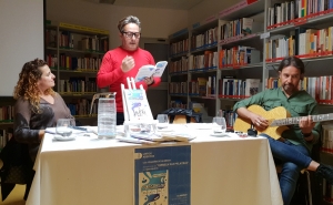 Livro Joaquim de Almeida cMarc Noah QUARTEIRA | Joaquim de Almeida apresenta «Química das Palavras» com a participação de Marc Noah 
