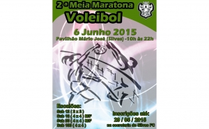 SILVES FUTEBOL CLUBE PROMOVE 2.ª MEIA MARATONA DE VOLEIBOL