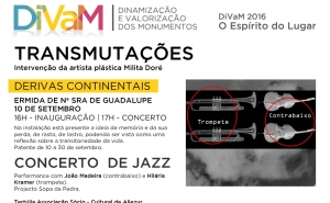 Inauguração de «Transmutações» de Milita Doré
