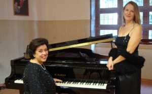 Isobel Reis e Raquel Correia no «Música nas Igrejas»