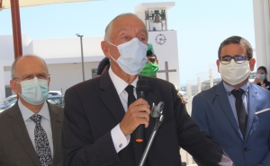 Marcelo em visita ao Lar de Boliqueime admitiu que pandemia afetou prevenção dos incêndios