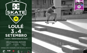 DC SKATE CHALLENGE BY MOCHE DISPUTA-SE ESTE FIM DE SEMANA EM LOULÉ