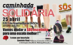 ASSOCIAÇÃO DE PAIS DE ARMAÇÃO DE PÊRA, PÊRA E ALCANTARILHA PROMOVE CAMINHADA SOLIDÁRIA 