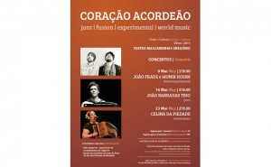 JOÃO BARRADAS TRIO ATUA NO TEATRO MASCARENHAS GREGÓRIO PARA MAIS UMA SESSÃO «CORAÇÃO ACORDEÃO»