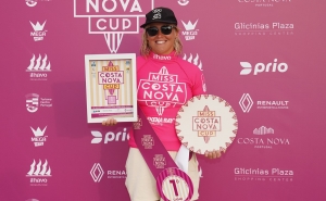Yolanda Hopkins repete triunfo na Miss Costa Nova Cup
