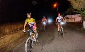 O quarto passeio de BTT noturno desta temporada realizou-se no Ameixial