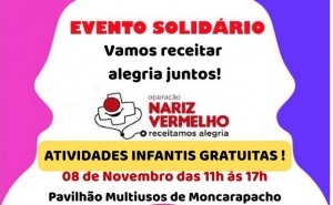 Evento Solidário «Outubro Rosa / Novembro Azul 2025» apoia a Operação Nariz Vermelho