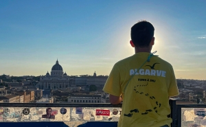 Muitos algarvios no Jubileu dos Jovens em Roma aproveitaram o dia para passar as Portas Santas e visitar a cidade