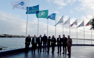 Hastear da Bandeira de Certificação da Estação Náutica de Vilamoura