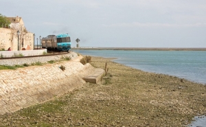 Jovem colhido por comboio em Faro 