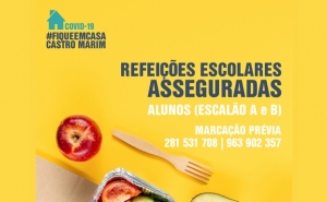Castro Marim assegura fornecimento de refeições a todos os alunos
