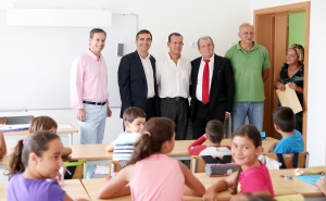 Autarca de Olhão assinala abertura do ano letivo na Escola EB1 e JI de Moncarapacho