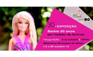 «Barbies» estarão em exposição na Biblioteca Municipal de Silves de 2 a 30 de outubro