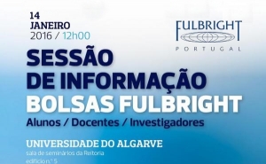 Sessão de Informação sobre as bolsas Fulbright na UALG