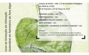 CURSO DE FORMAÇÃO - PATRIMÓNIO NATURAL E CULTURAL «PURO ALGARVE»