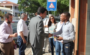 Secretário de Estado da Juventude e Desporto visita Associação Olhos da Juventude 